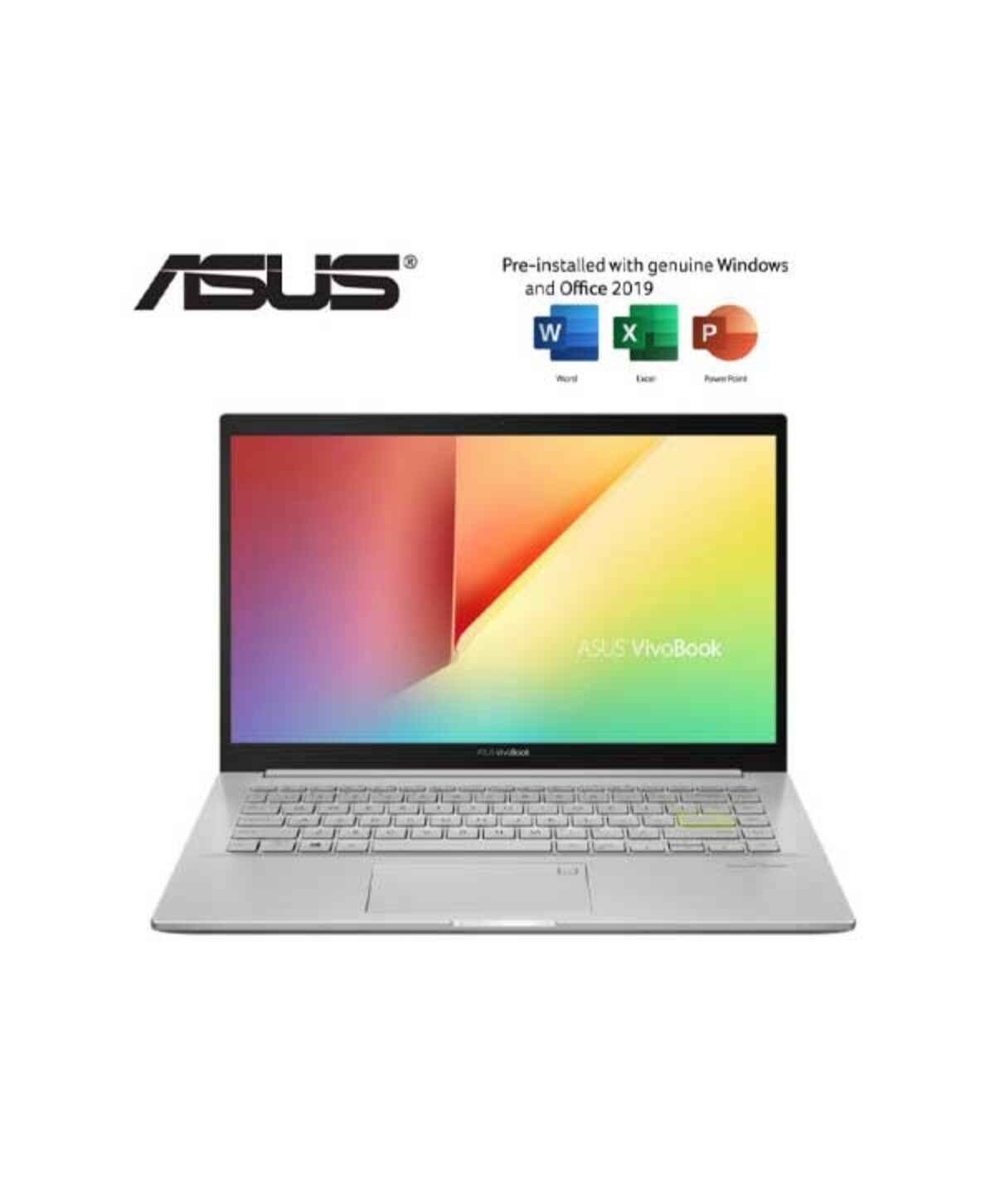 Asus VivoBook 14 M413U 14 inch FHD Laptop Silver Ryzen 5500U 8GB 512GB SSD