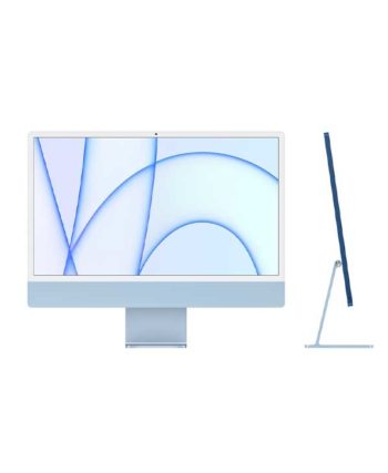 Apple iMac 2021 (24-inch, Apple M1 chip with 8‑core CPU and 8‑core GPU, 8GB RAM, 256GB) – Blue