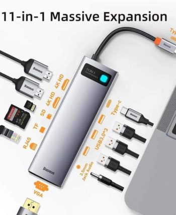 Baseus Multifunctional Type-C HUB Metal Gleam Series/ Starjoy 11-in-1 Docking Station