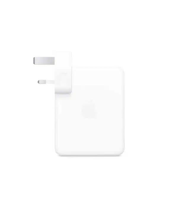 Apple 140W USB-C Power Adapter offers fast efficient charging at home, in the office, or on the go.