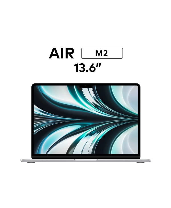 MacBook Air M2 | 13.6″ display | 8-core CPU 8-core GPU | 16GB RAM – 256GB SSD