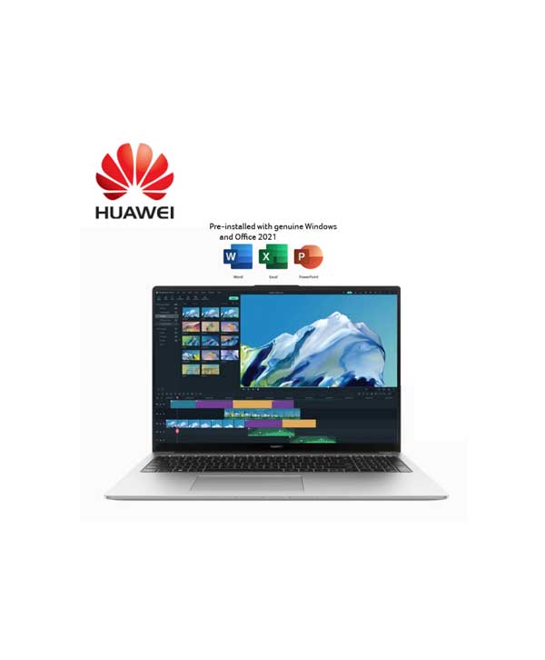 Huawei MateBook D16 16” FHD Laptop Silver 12th Gen Intel® Core™ i7-12700H 16GB RAM 512GB SSD Intel W11 HS 3 huawei matebook d16 price in bd