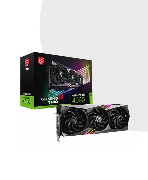 MSI GeForce RTX 4090 GAMING X TRIO 24G 24GB GDDR6X Graphics Card