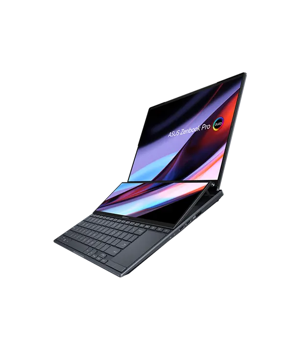 Asus Zenbook Pro 14 Duo OLED UX8402 | 14.5-inch 120Hz 2.8K OLED | 12th Gen Intel Evo Core i7-12700H | 16GB Ram | 512GB SSD | NVIDIA GeForce RTX 3050 Ti 4GB GDDR6 Laptop GPU 6 Asus Zenbook Pro 14 Duo OLED UX8402 price in Bangladesh MC Solution BD