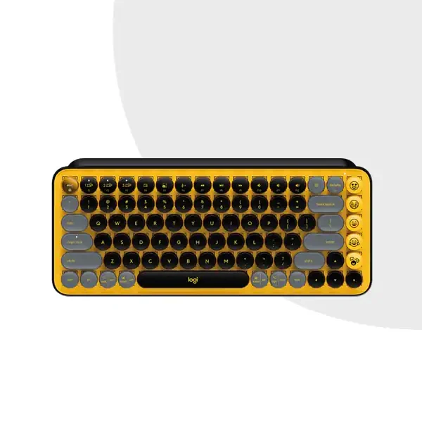Logitech POP Keys Blast Yellow LOG-920-010577 price in Bangladesh | MC Solution BD
