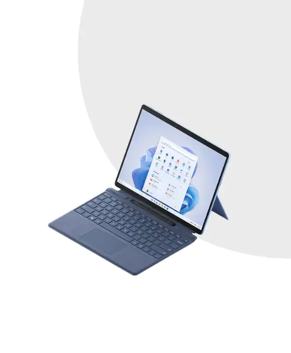 Surface Pro 9 Sapphire | 13” PixelSense Flow | 12th Gen Core i5-1235U | 16GB RAM | 256GB SSD | Intel Iris Xe