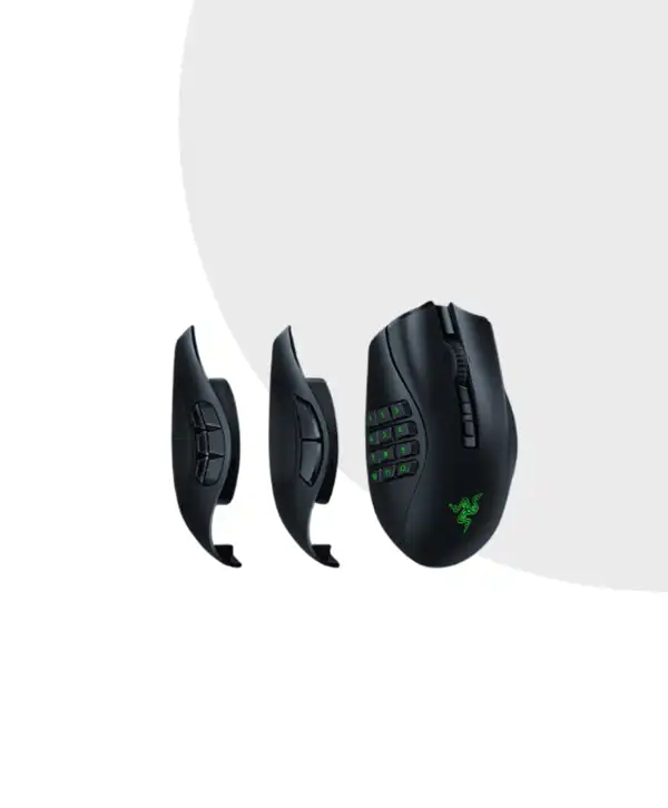 Razer Naga V2 Pro Gaming Mouse | MMO Wireless | HyperScroll Pro Wheel | 30000 DPI