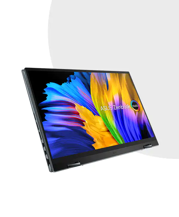 Asus ZenBook 14 Flip OLED UP5401ZA | 2-In-1 Laptop Grey | 14'' 2.8K Touch | 12th Gen Intel Core i7-12700H | 16GB Ram | 512GB SSD| Intel Iris Xe | W11 | HS 4 Asus ZenBook 14 Flip OLED UP5401ZA Pine Grey MC Solution BD 1