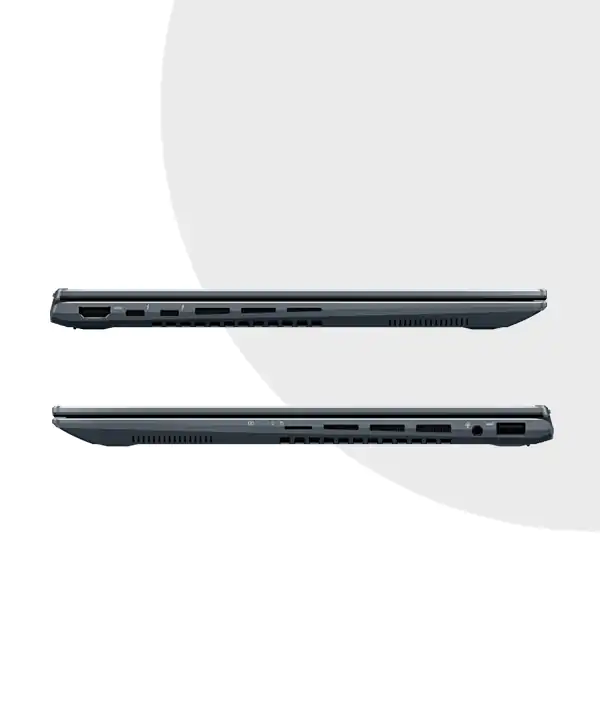 Asus ZenBook 14 Flip OLED UP5401ZA | 2-In-1 Laptop Grey | 14'' 2.8K Touch | 12th Gen Intel Core i7-12700H | 16GB Ram | 512GB SSD| Intel Iris Xe | W11 | HS 9 Asus ZenBook 14 Flip OLED UP5401ZA Pine Grey MC Solution BD 6