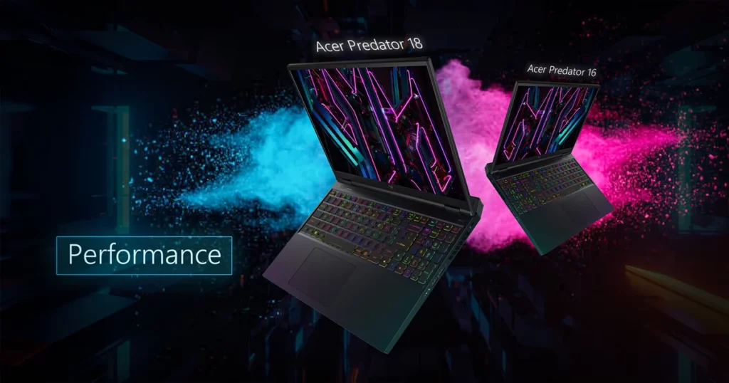 Acer Preador 16 18 performance