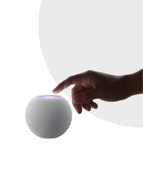 Apple HomePod Mini Boundary-pushing computational audio MC Solution BD