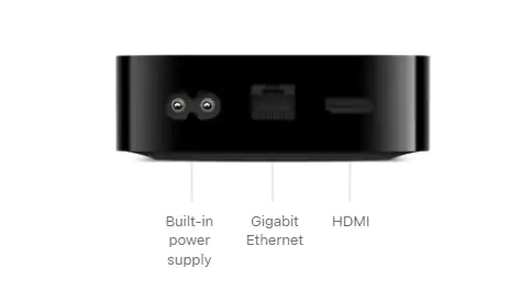 Apple TV 4K Wi-Fi+Ethernet model MC Solution BD