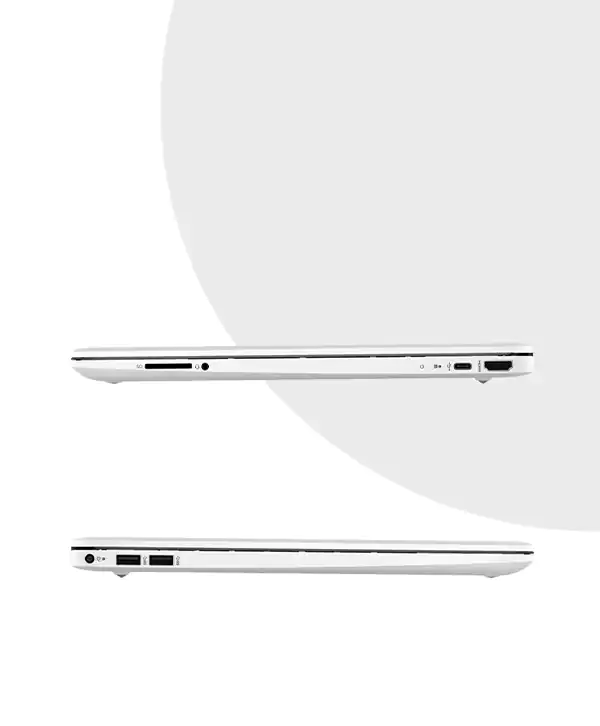 HP Laptop 15s-Eq3061AU | 15.6'' FHD | Ryzen 5 5625U | 8GB DDR4 | 512GB SSD | Snow Flake White | ATI | W11 | HS 7 HP Laptop 15s-Eq3061AU MC Solution BD