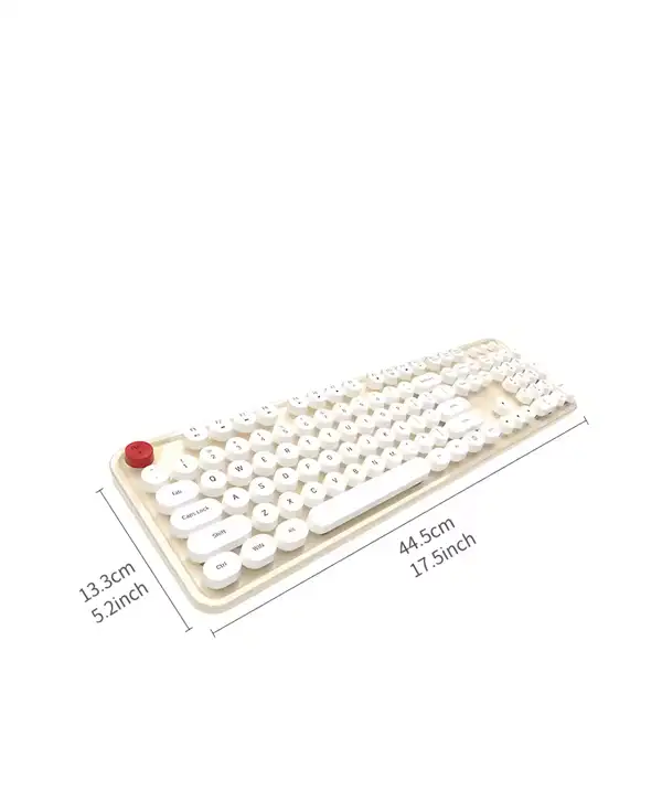Coteci 84018 104 Keys Wired Keyboard