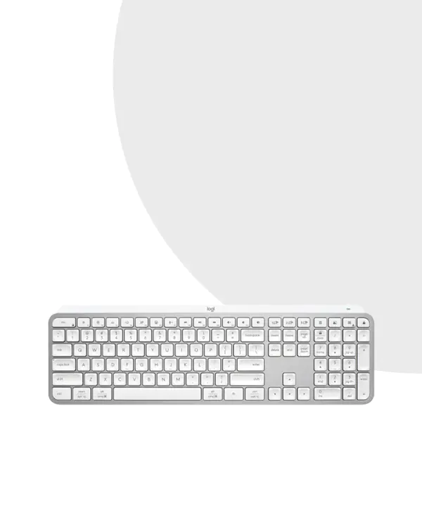 Logitech MX KEYS S Full size Wireless Keyboard 2023 | Logitech Master Series 6 Logitech MX KEYS S Keyboard 2023 Pale Gray price in Bangladesh | MC Solution BD