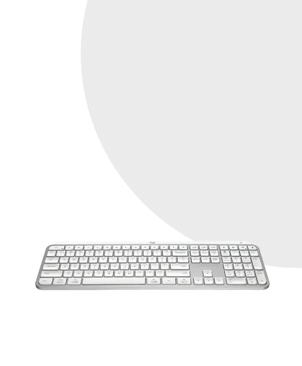 Logitech MX KEYS S Full size Wireless Keyboard 2023 | Logitech Master Series 8 Logitech MX KEYS S Keyboard 2023 Pale Gray price in Bangladesh | MC Solution BD