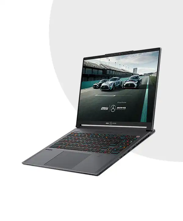 MSI Stealth 16 Mercedes-AMG Motorsport Edition Gaming Laptop | 16" UHD+ | 13th Gen Intel® Core™ i9-13900H | 64GB DDR5 | 2TB SSD | RTX™ 4070 8GB GDDR6 | W11 Pro 5 MSI Stealth 16 Mercedes-AMG Motorsport Edition Gaming Laptop in Bangladesh | MC Solution BD