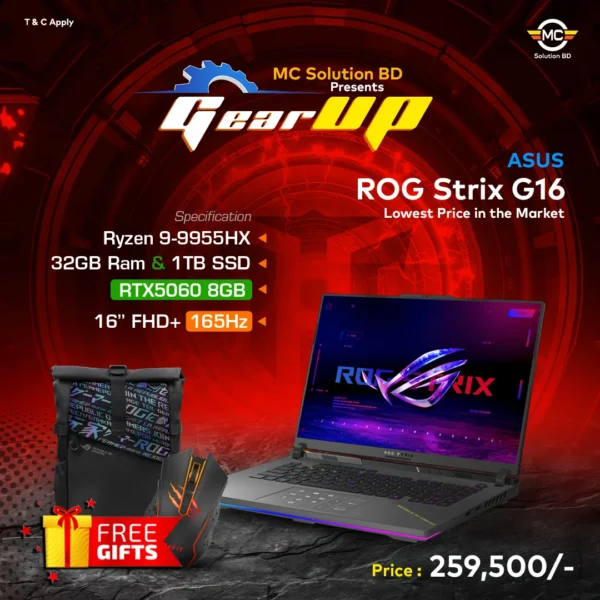 Asus ROG Strix G16 G614FM G614F-MRV057W G614 2025