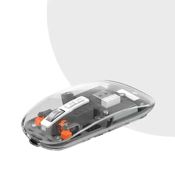 WiWU WM105 Crystal Magnetic Wireless Mouse in Bangladesh | MC Solution BD