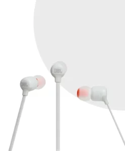 JBL Tune 160BT by Harman Pure Bass Wireless in-Ear Headphones with Mic (White) | MC Solution BD