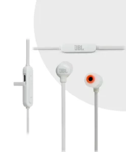 JBL Tune 160BT by Harman Pure Bass Wireless in-Ear Headphones with Mic (White) | MC Solution BD