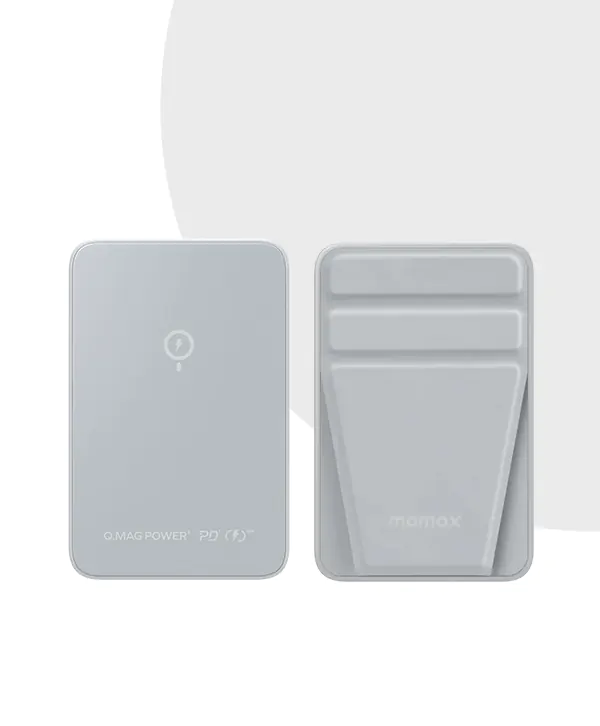 Momax Q.Mag Power 9 PD 20W 5000mAh Magnetic Wireless Charging Power Bank with Stand (IP109) 6 Momax Q.Mag Power 9 PD 20W 5000mAh Magnetic Wireless Charging Power Bank with Stand (IP109) | MC Solution BD