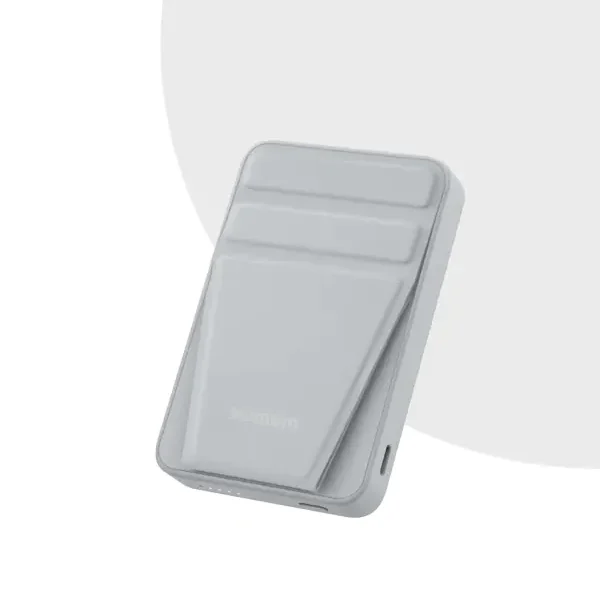 Momax Q.Mag Power 9 PD 20W 5000mAh Magnetic Wireless Charging Power Bank with Stand (IP109) | MC Solution BD