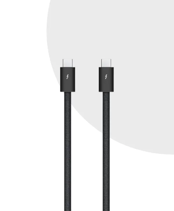 Apple Thunderbolt 4 USB‑C Pro Cable 3m MWP02 4 Apple Thunderbolt 4 USB‑C Pro Cable price in Bangladesh | MC Solution BD