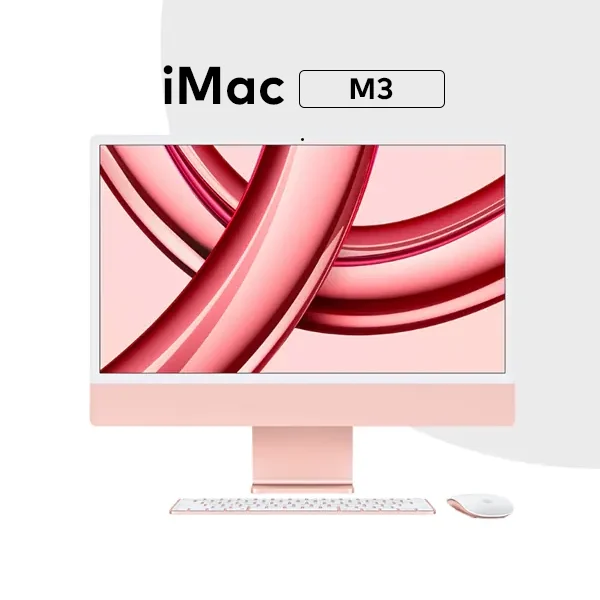 iMac M3 | 24-inch 4.5K | 8-Core CPU | 10-Core GPU | 8GB Ram | 512GB SSD | MQRK3