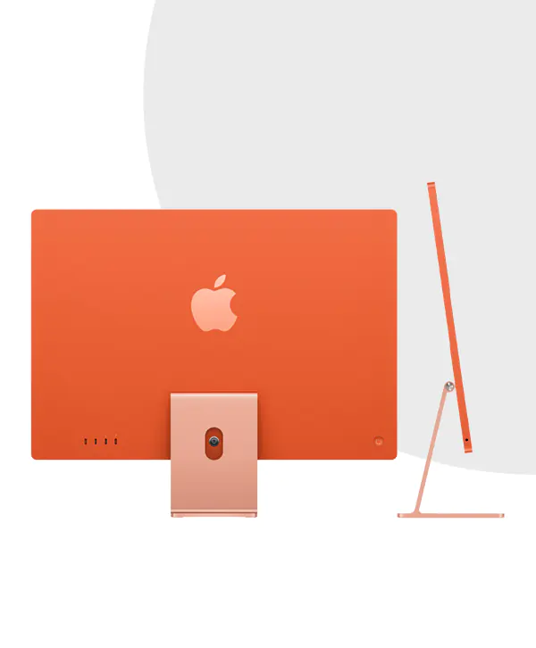 Apple iMac M3 2023 | 24-inch 4.5K Retina Display | M3 Chip 40 Apple iMac M3 2023 Orange price in Bangladesh MC Solution BD