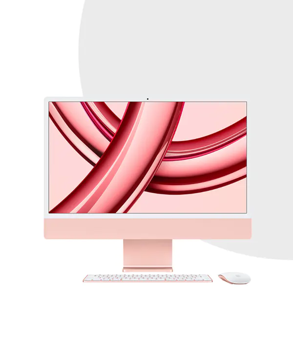 Apple iMac M3 2023 | 24-inch 4.5K Retina Display | M3 Chip 37 Apple iMac M3 2023 Pink price in Bangladesh MC Solution BD