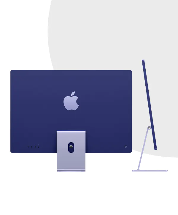 Apple iMac M3 2023 | 24-inch 4.5K Retina Display | M3 Chip 36 Apple iMac M3 2023 Purple price in Bangladesh MC Solution BD