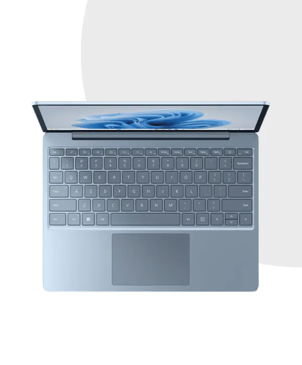 Microsoft Surface Laptop Go 3 XK1 | 12.4” PixelSense | 12th Gen Intel® Core™ i5-1235U | 8GB RAM | 256GB SSD | Iris Xe Graphics | W11 | Ice Blue 6 Microsoft Surface Laptop Go 3 Ice Blue price in Bangladesh | MC Solution BD