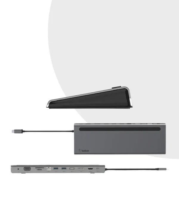 Belkin CONNECT USB Type-C 11-In-1 Multiport Dock 4 Belkin CONNECT USB Type-C 11-In-1 Multiport Dock price in Bangladesh | MC Solution BD