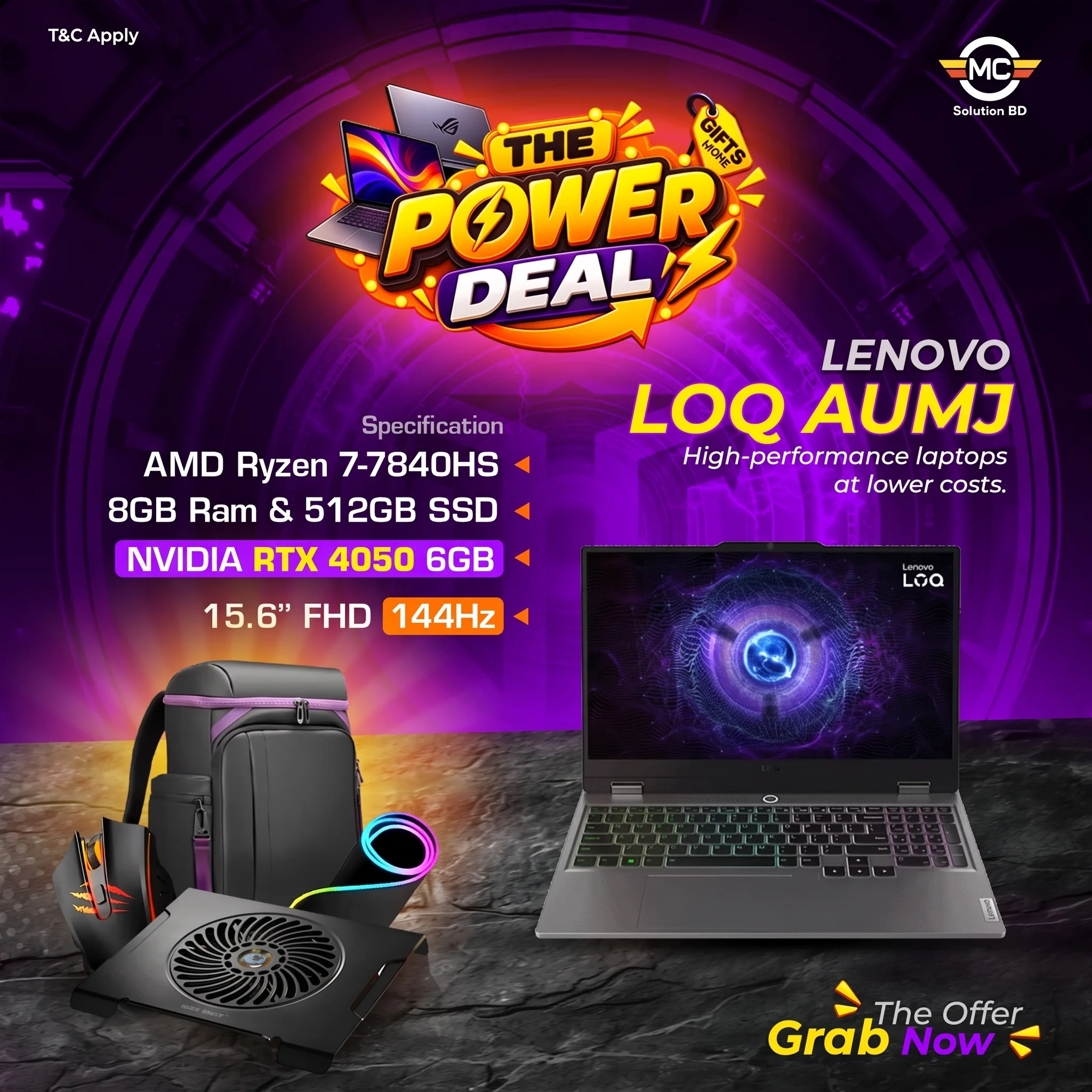 Lenovo LOQ AUMJ Gaming Laptop 2023