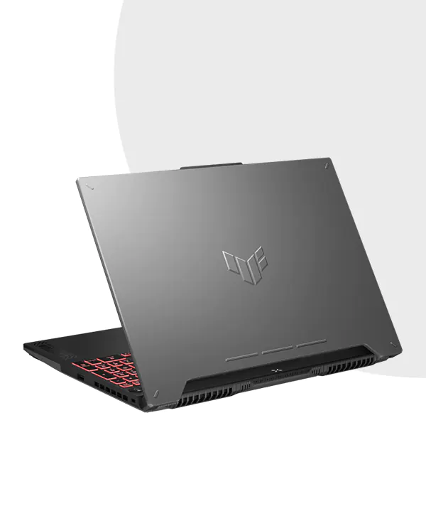 ASUS TUF Gaming A15 FA507 2024 14th Gen AND 8000 Mecha Gray Gaming Laptop Price in Bangladesh MC Solution BD