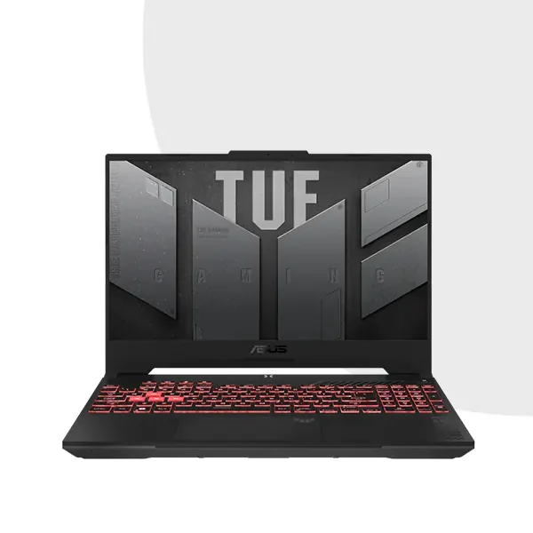 ASUS TUF Gaming A15 FA507UI (FA507U-ILP025W) 2024 14th Gen AND 8000 Mecha Gray Gaming Laptop Price in Bangladesh MC Solution BD