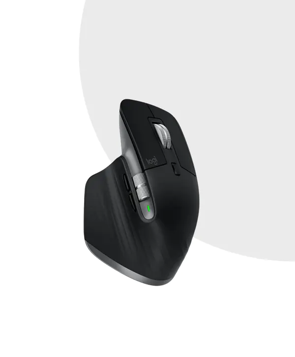 Logitech MX Master 3S for Mac Wireless Bluetooth Mouse, Ultra-Fast Scrolling 21 Logitech MX Master 3S for Mac top side view space grey price in Bangladesh MC Solution BD