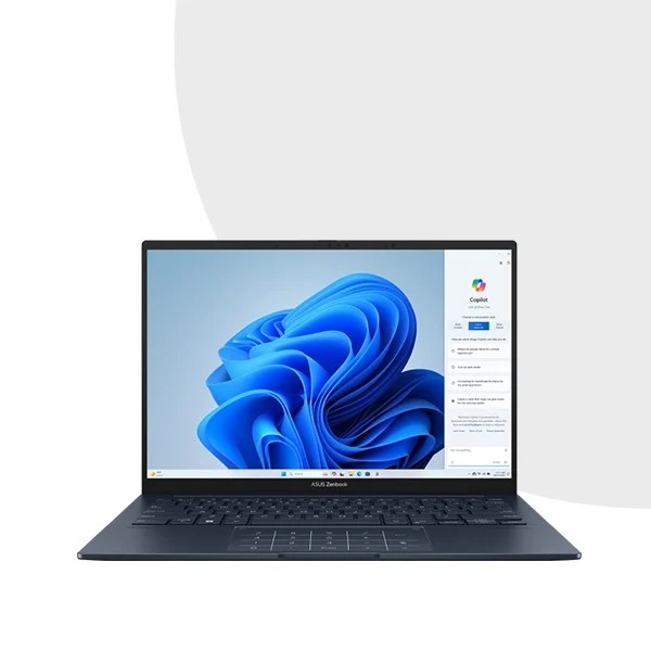 ASUS Zenbook 14 OLED UX3405M-APP246WS, UX3405M-APP245WS Ponder Blue 2024 14th gen intel core ultra laptop price in Banglaesh MC Solution BD