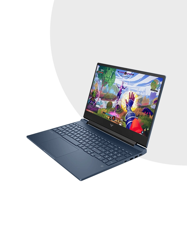 HP VICTUS GAMING 15-Fa1231TX | 15.6″ FHD 144Hz |  i5-12450H | 8GB DDR4 |  512GB SSD | RTX4050 6GB | W11