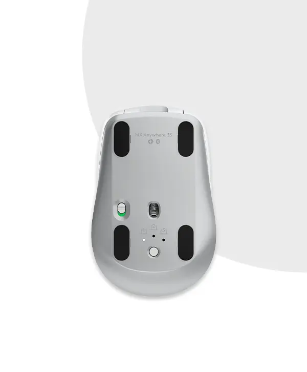Logitech Master Series MX ANYWHERE 3S Compact Wireless Performance Mouse 10 Logitech MX ANYWHERE 3S Pale Grey