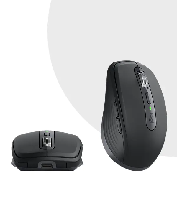 Logitech Master Series MX ANYWHERE 3S Compact Wireless Performance Mouse