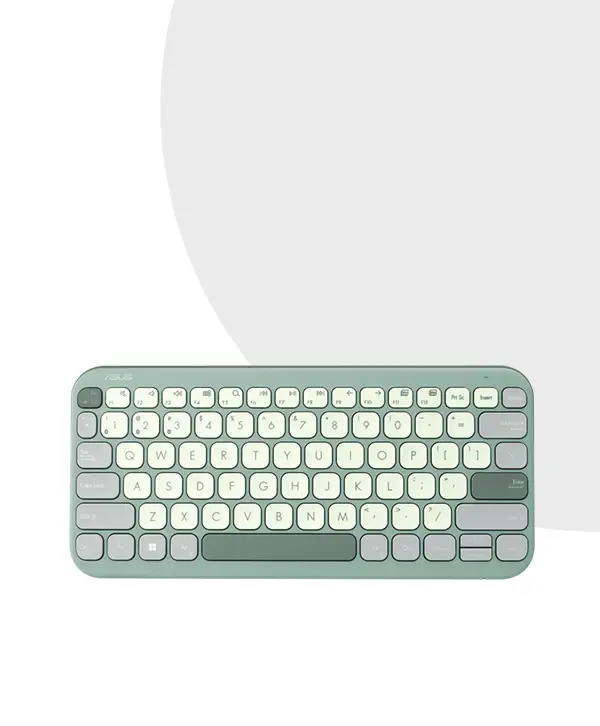 ASUS Marshmallow Keyboard KW100 3 ASUS Marshmallow Keyboard KW100 Green Tea Latte price in Bangladesh MC Solution BD