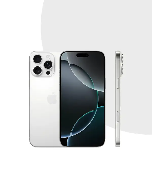 Apple iPhone 16 PRO and 16 pro max white titanium