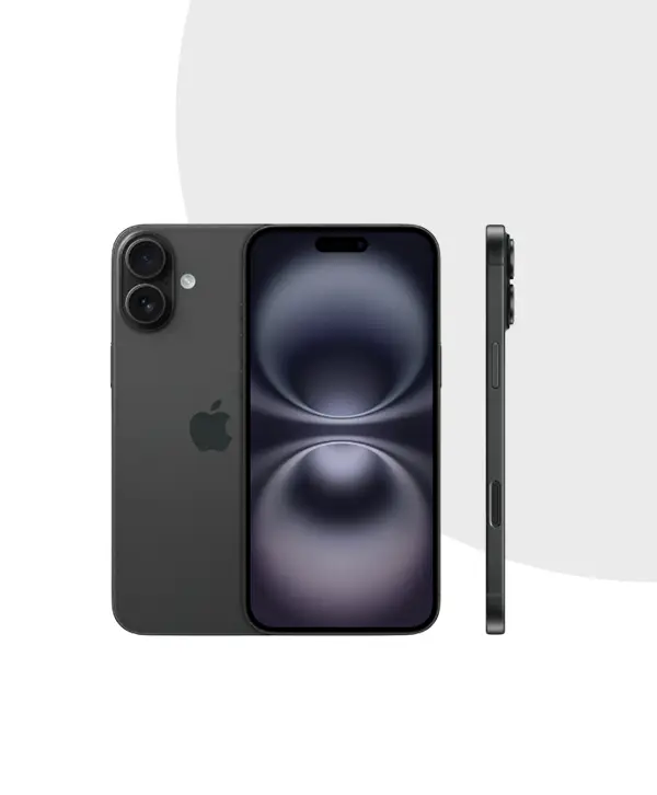 Apple iPhone 16 and 16 plus black