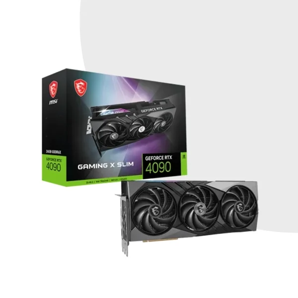 MSI GeForce RTX 4090 GAMING X SLIM 24GB GDDR6X GRAPHICS CARD price in bangladesh MC Solution BD