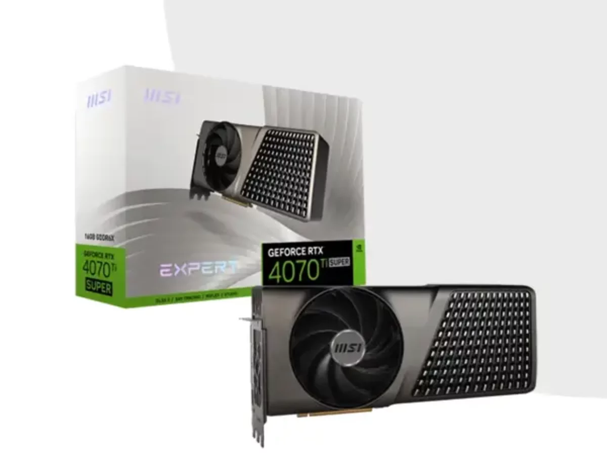 MSI RTX 4070 Ti SUPER 16G EXPERT GDDR6X Graphics Card - Main Image