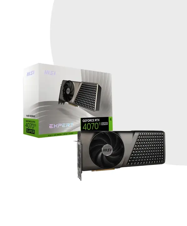 MSI GeForce RTX 4070 Ti SUPER 16G EXPERT GDDR6X Graphics Card