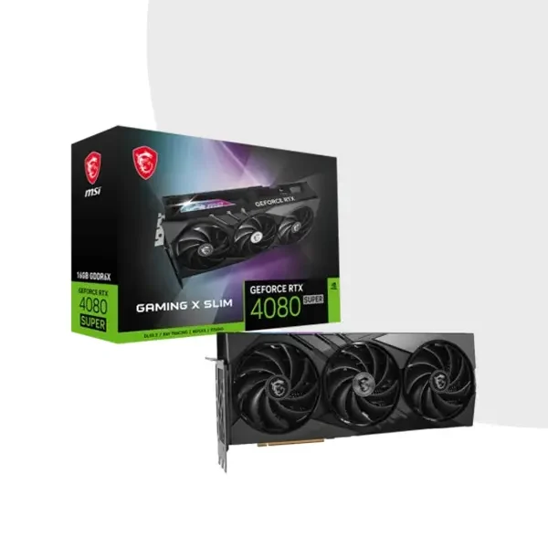 MSI GeForce RTX 4080 SUPER GAMING X SLIM 16GB GDDR6X Graphics Card CARD price in Bamgladesh MC Solution BD