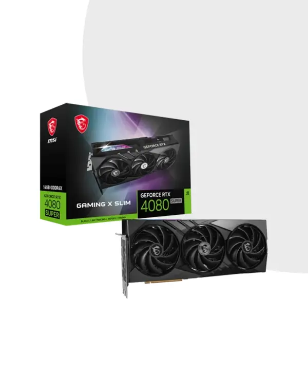 MSI GeForce RTX 4080 SUPER GAMING X SLIM 16GB GDDR6X Graphics Card CARD price in Bamgladesh MC Solution BD